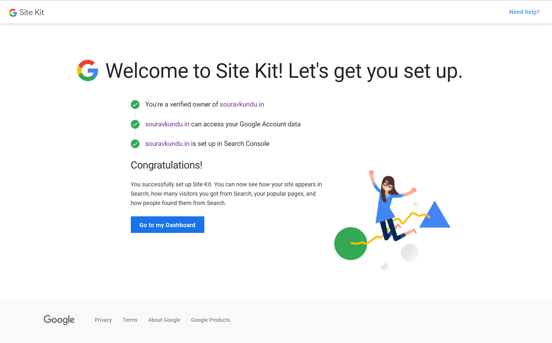 cómo vincular el kit del sitio de Google y la consola de búsqueda 4 correctamente