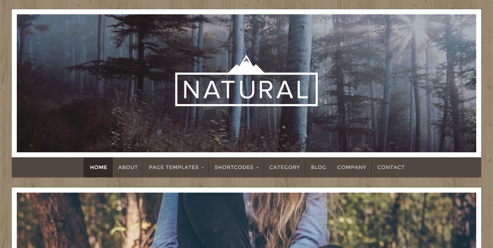 Tema Natural Eco WordPress