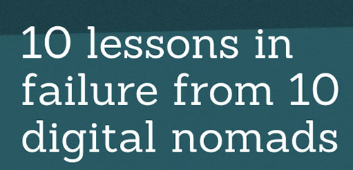 10 lecciones sobre el fracaso de 10 nómadas digitales