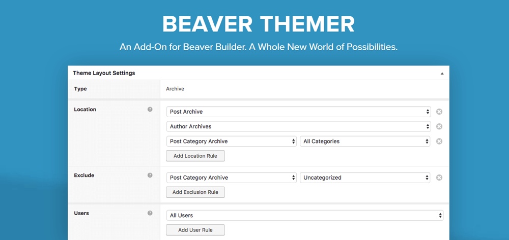 Complemento Beaver Themer