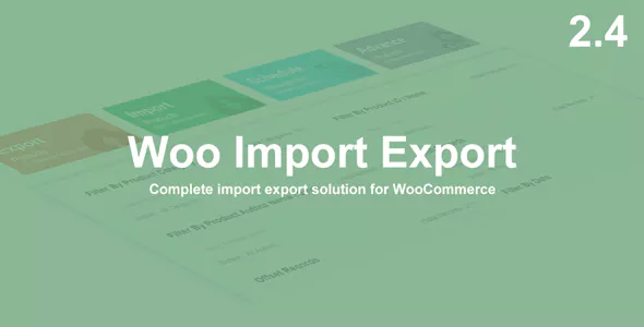 Complemento Woo Import Export