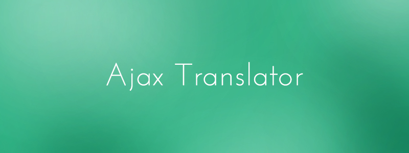 Complemento WP desplegable Ajax Translator Revolution