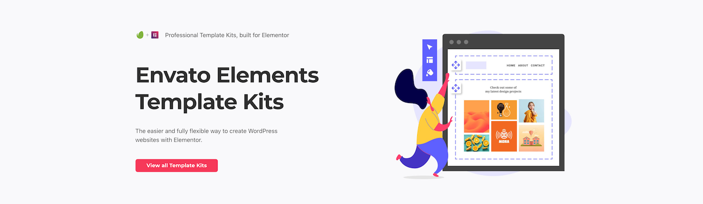 Kits de Elementor de Envato Elements