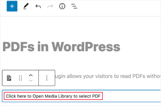 Haga clic para seleccionar un archivo PDF