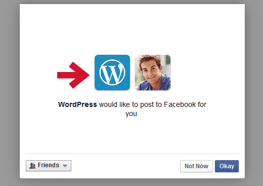Permitir que WordPress.com publique en Facebook por usted