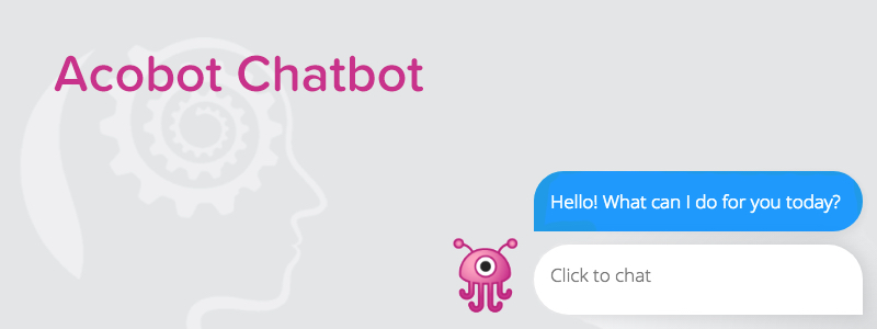 Acobot Web Assistant Complemento gratuito de AI Chatbot
