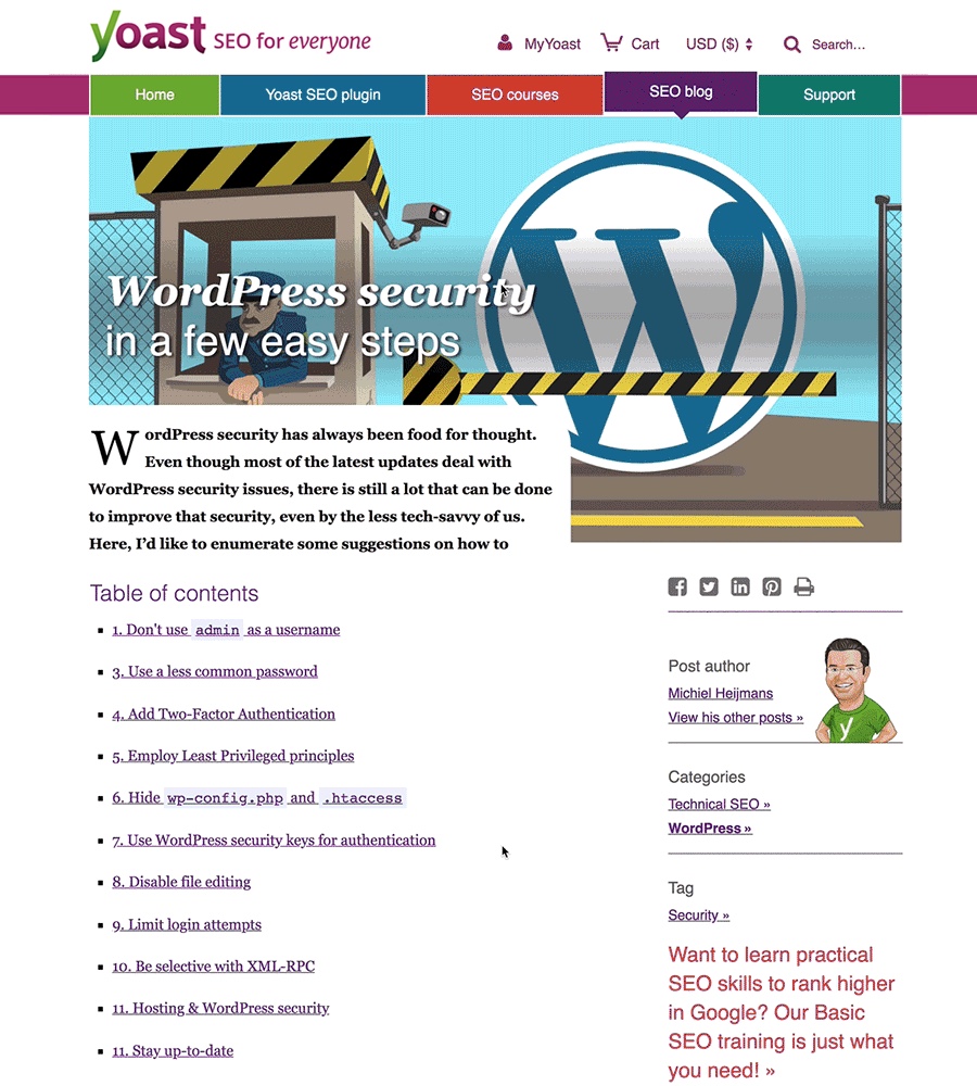 Optimizar las barras laterales de WordPress: limitar los widgets