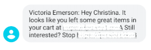 Victoria Emerson SMS