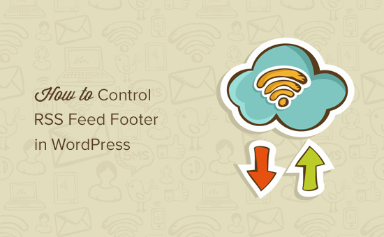 Controlar el pie de página del feed RSS en WordPress