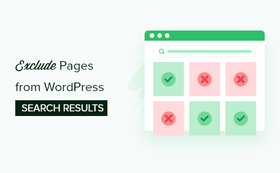 Cómo excluir páginas de los resultados de búsqueda de WordPress (paso a paso)