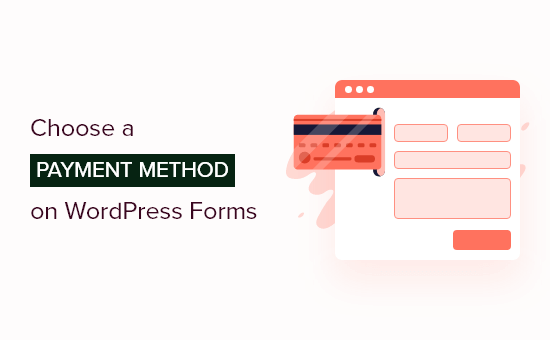 Cómo permitir que los usuarios elijan un método de pago en su formulario de WordPress