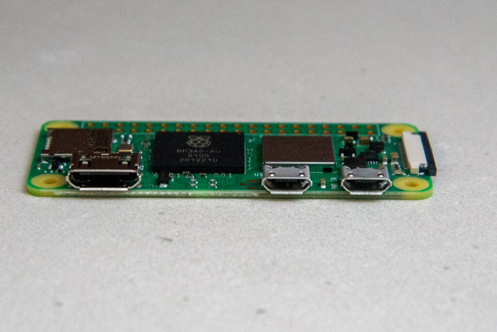 Puertos Micro USB Raspberry Pi Zero 2 W