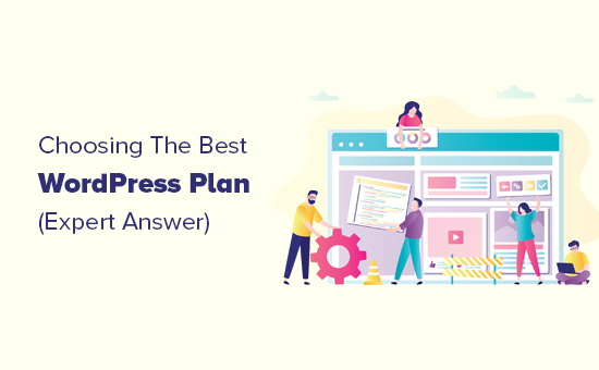 Elegir el mejor plan de WordPress para su sitio web