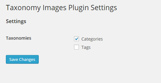 Habilitar imágenes para categorías en WordPress