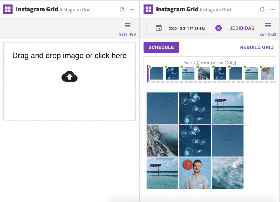 Integración de cuadrícula de Instagram de Themelocal