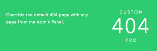 Complemento de redireccionamiento personalizado 404 pro wordpress