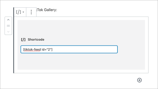 Insertar código de TikTok para insertar