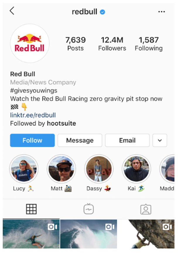Lo más destacado de Instagram de los atletas de Red Bull