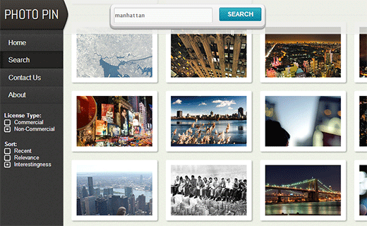 Photopin utiliza la API de flickr para ayudar a los blogueros a encontrar fotografías con licencia de creative commons 