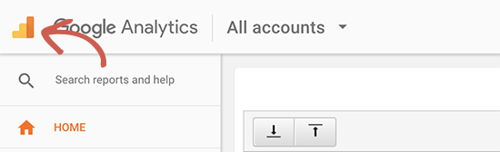 Todas las cuentas se ven en Google Analytics