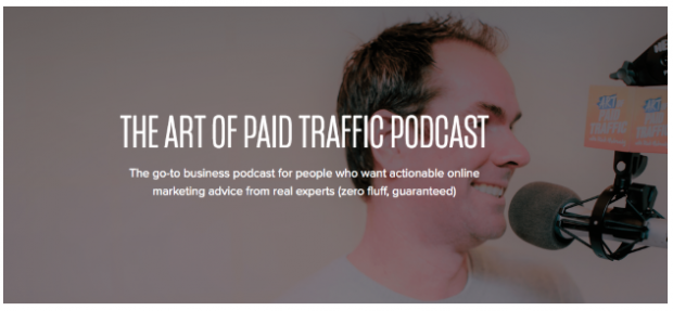 Banner de podcast El arte del tráfico pagado