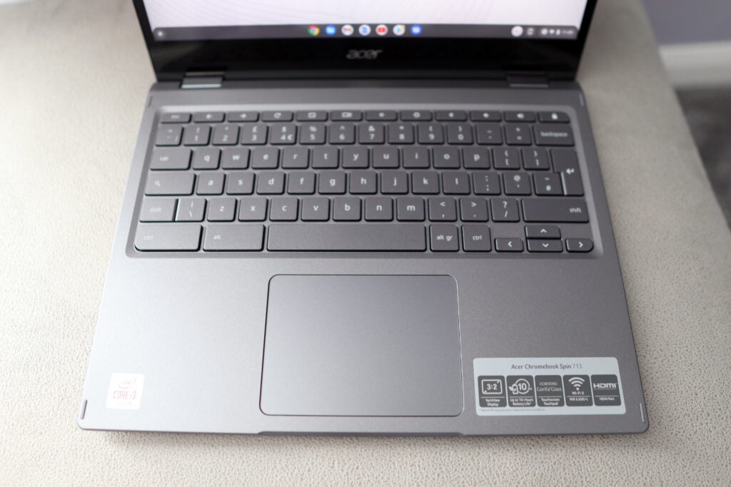 Teclado y trackpad Acer Chromebook Spin 713