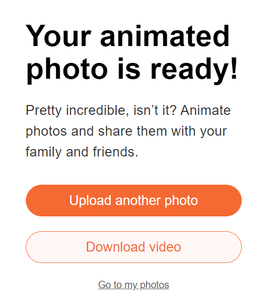 Cómo animar fotos antiguas con MyHeritage
