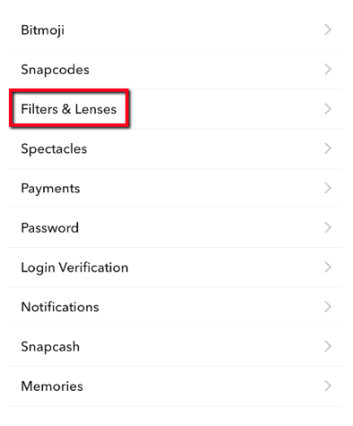 Crear filtro de Snapchat