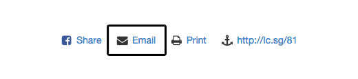 Enviar esta opción por correo electrónico WordPress