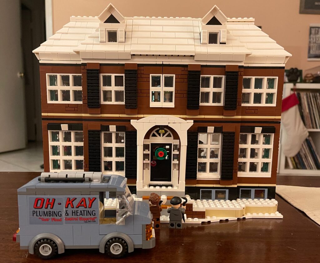 Casa solo en casa LEGO Roof On
