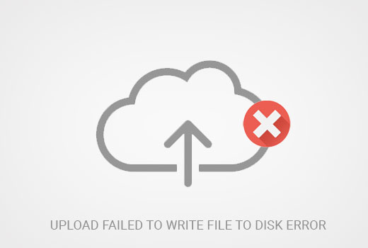 La carga no pudo escribir el archivo en el error de disco en WordPress