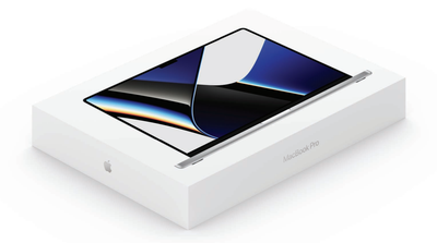 macbook pro caja manzana