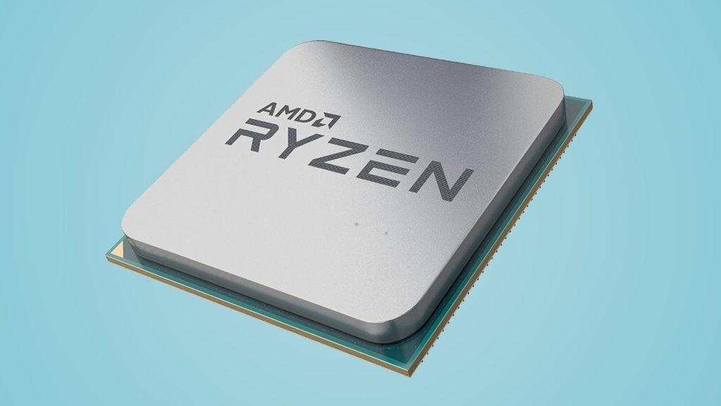 Presione render de una CPU AMD Ryzen genérica.