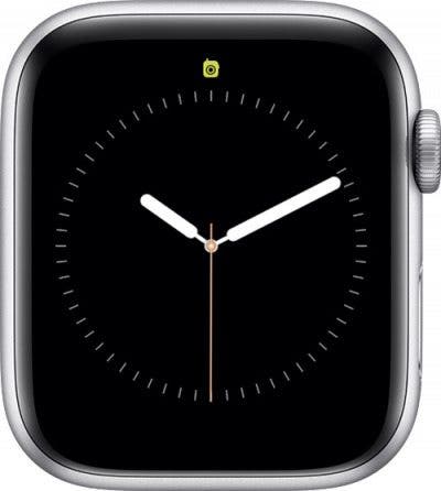 Icono de walkie talkie de radio amarillo en Apple Watch