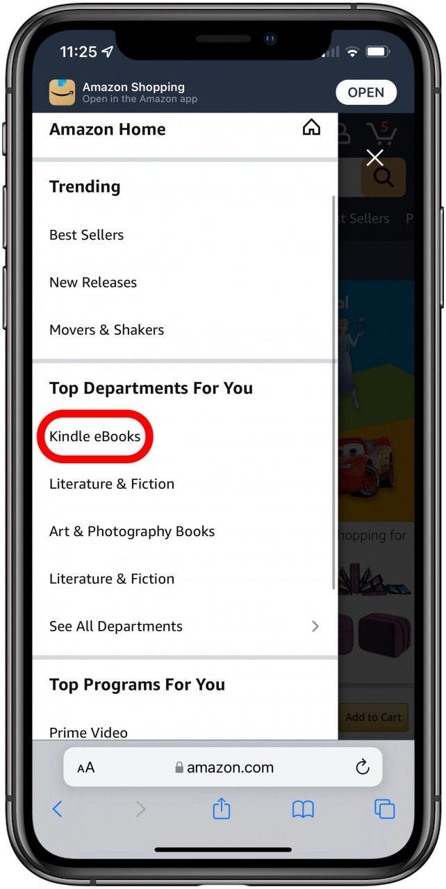 Toca Kindle eBooks: cómo descargar libros en el iPhone