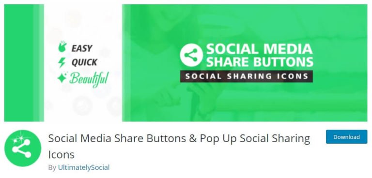 Complemento de botones para compartir en redes sociales