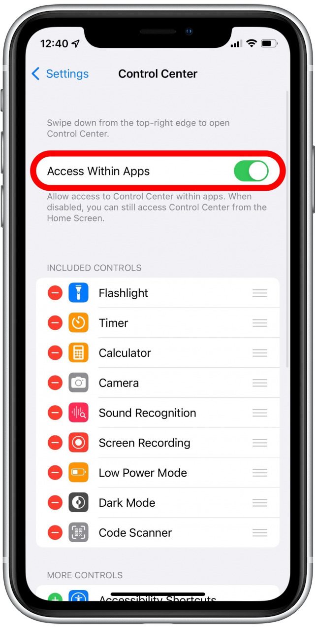aumentar el tamaño del texto en el iPhone para cada aplicación