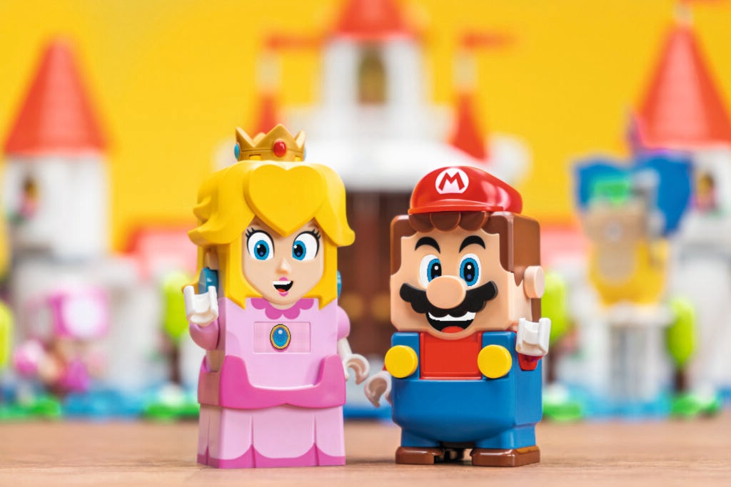 Juego Lego Princesa Peach y Super Mario