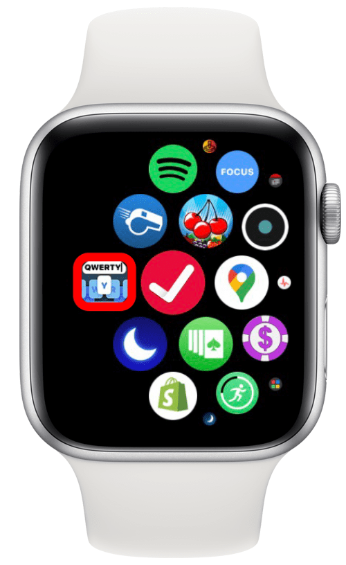 Abra la aplicación WatchKey en su Apple Watch.