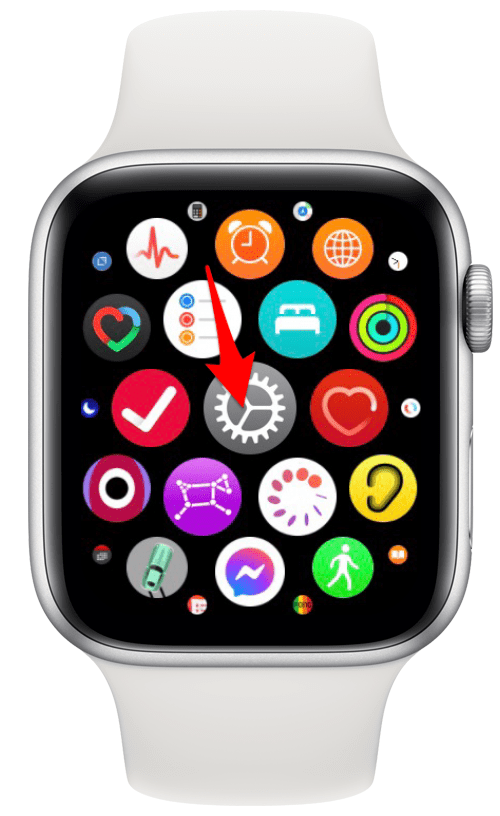 Abra Configuración en su Apple Watch.