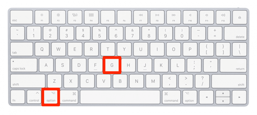 Cómo escribir símbolos en Mac: Copyright Symbol Mac