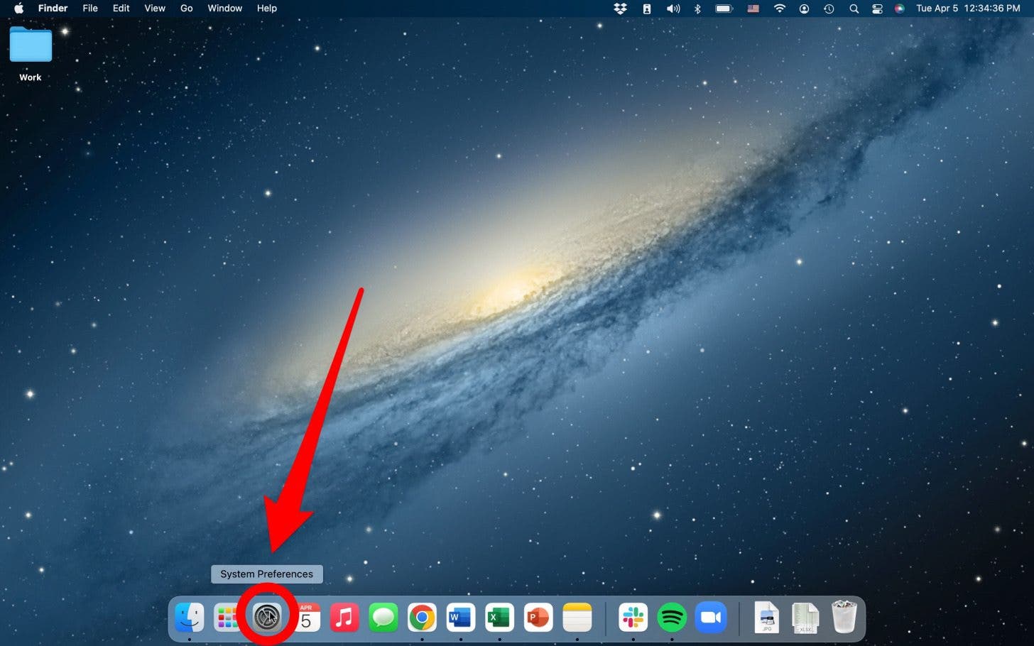 Abra la configuración para agregar un nuevo usuario a mac
