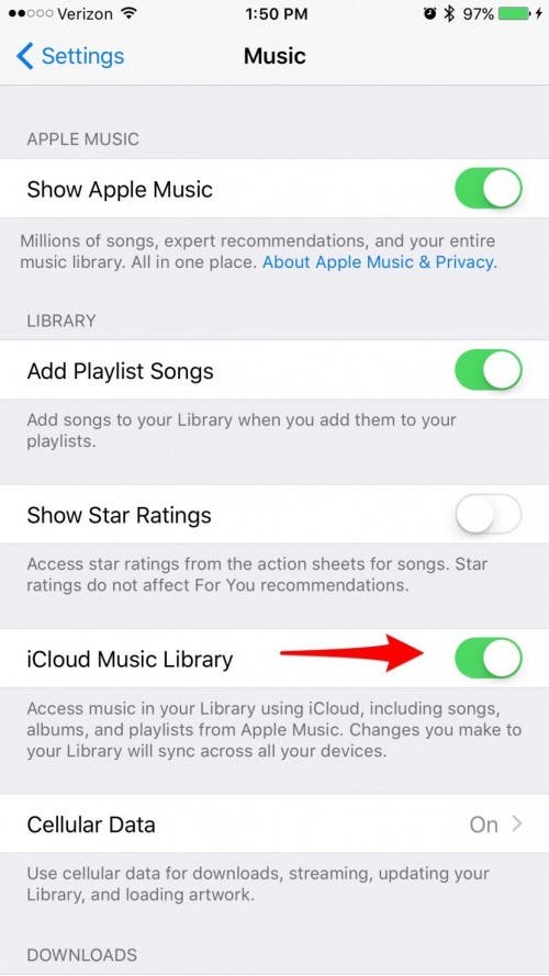 ¿Qué pasó con la aplicación de música en iPhone ios 10?