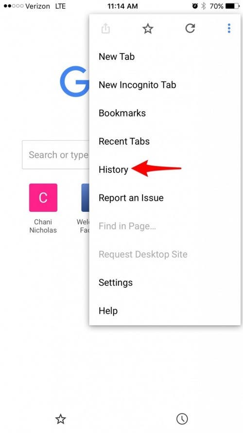 cómo eliminar sitios visitados con frecuencia en Safari en iPhone