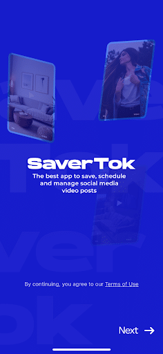 Aplicación de edición SaverTok