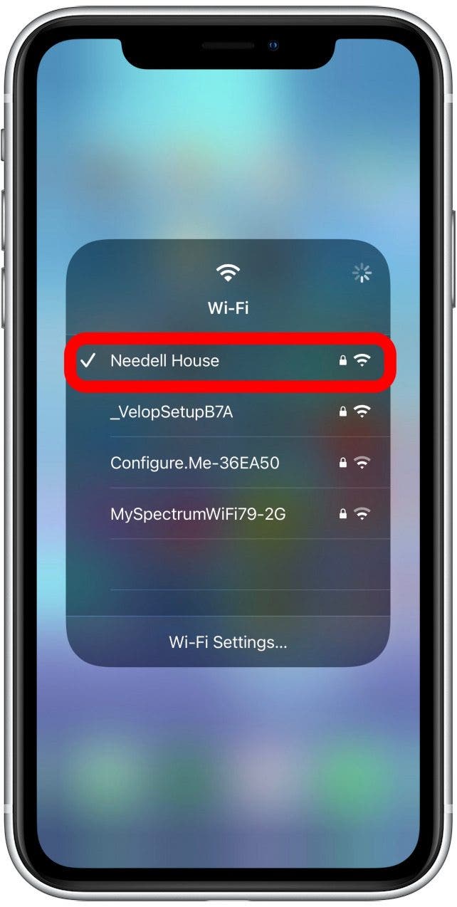 iphone no puede acceder wifi