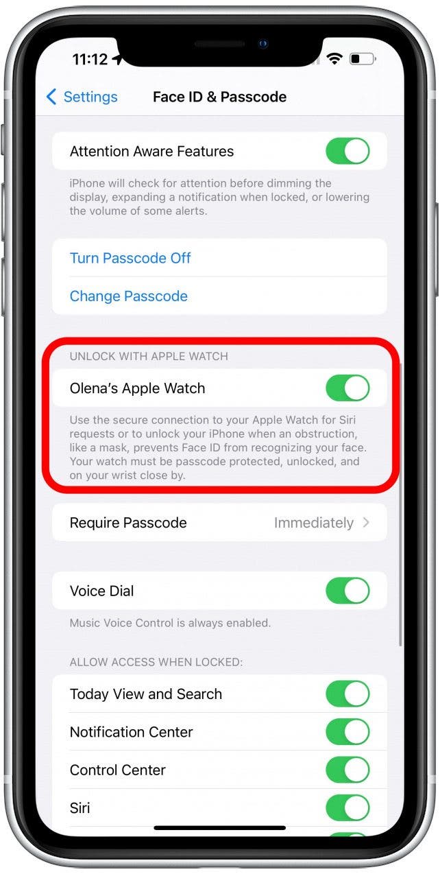 Verifique dos veces la configuración de su iPhone: mi Apple Watch no se desbloquea