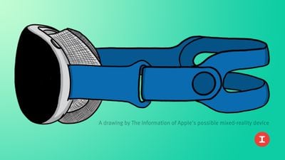 función de maqueta de auriculares de realidad mixta de apple