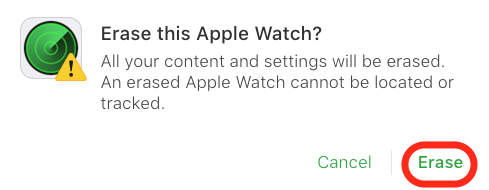 desvincular apple watch de iphone con icloud