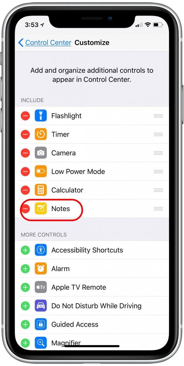 cómo acceder a la aplicación de notas desde la pantalla de bloqueo del iPhone